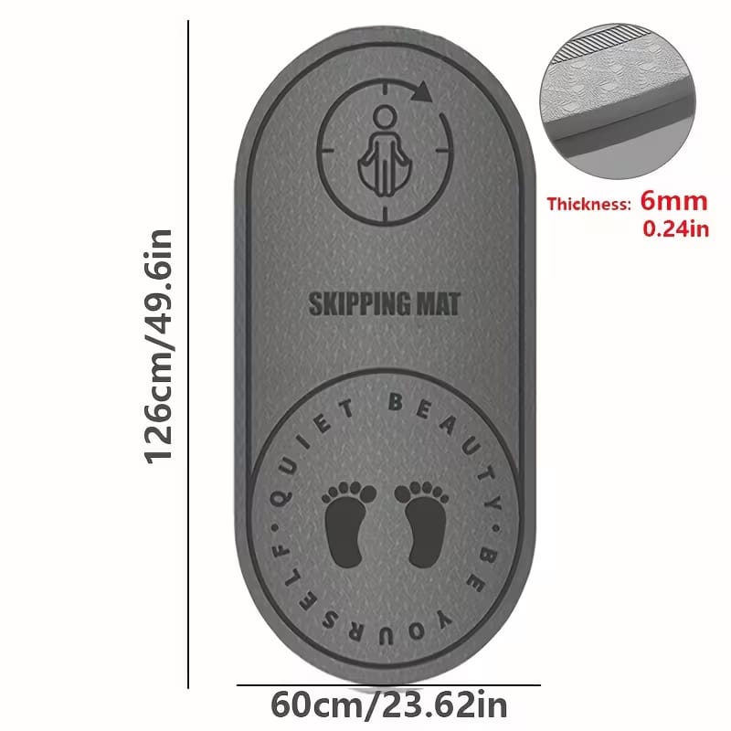 Curvy Exercise yoga Mat –12mm - Baba Saleh Sports Egypt | بابا صالح للأدوات الرياضية