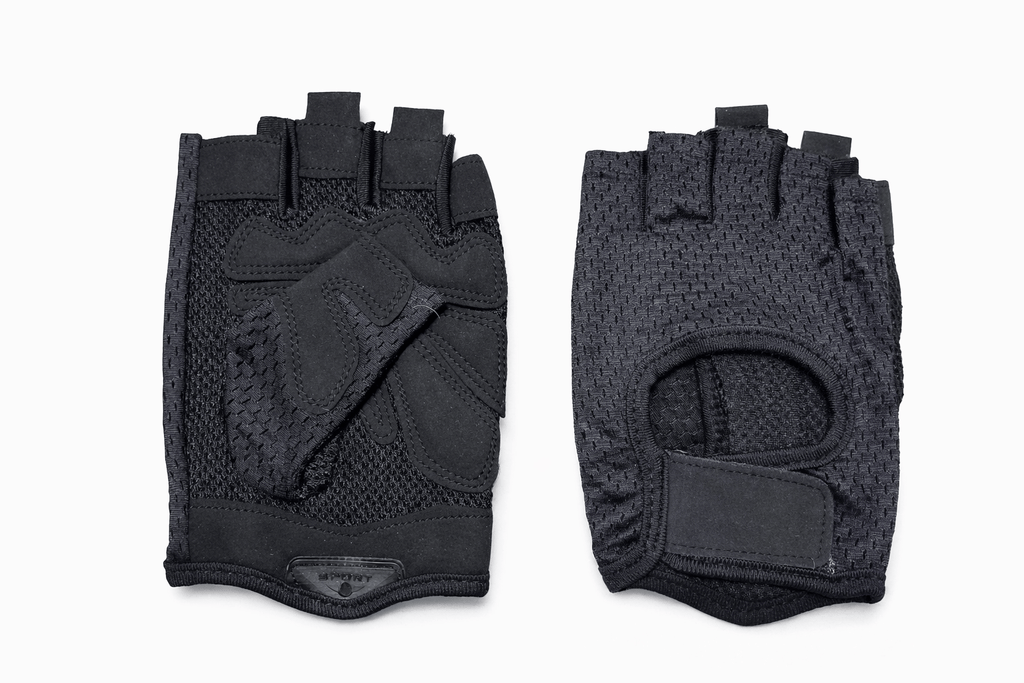 Half Finger Gym Gloves - Baba Saleh Sports Egypt | بابا صالح للأدوات الرياضية