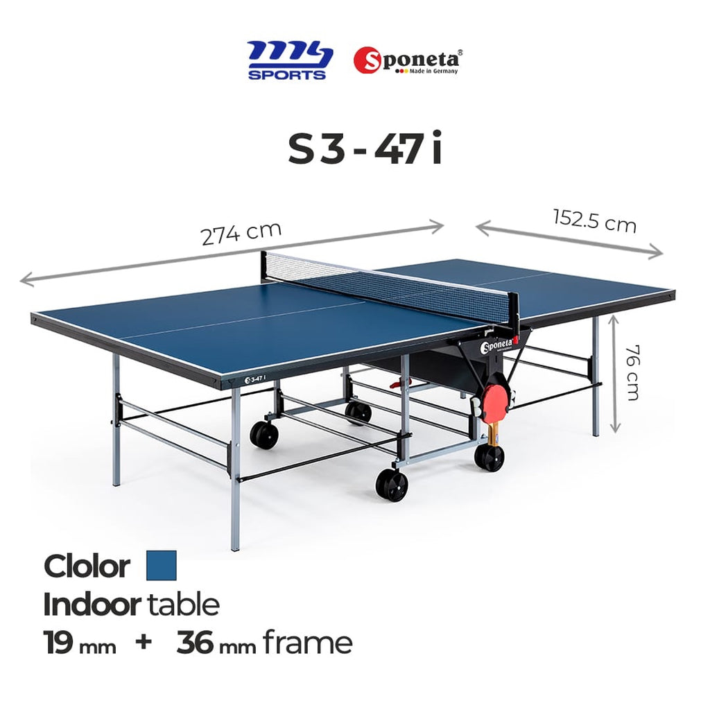 Sponeta S3-47i Indoor Table Tennis Table - Baba Saleh Sports Egypt | بابا صالح للأدوات الرياضية