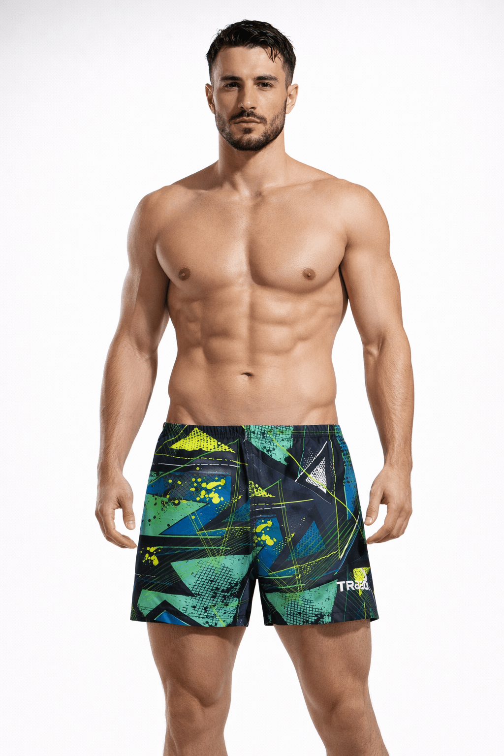 Track 3D Half Stretch Swim Shorts - Baba Saleh Sports Egypt | بابا صالح للأدوات الرياضية