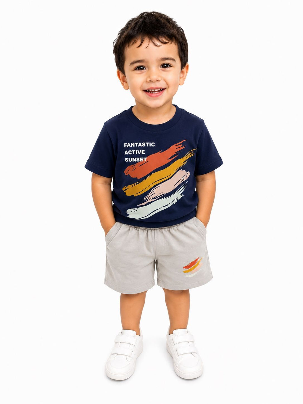 Boys Summer Tracksuit Set - Baba Saleh Sports Egypt | بابا صالح للأدوات الرياضية