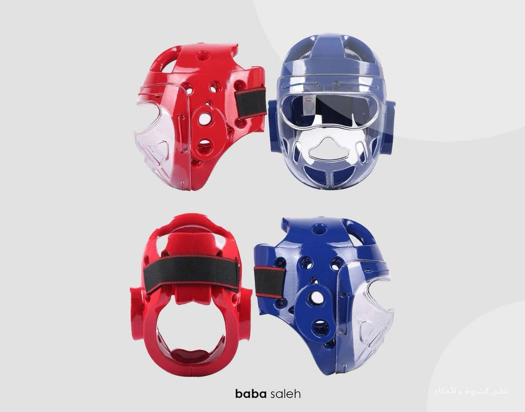 Headguard with face shield - Baba Saleh Sports Egypt | بابا صالح للأدوات الرياضية