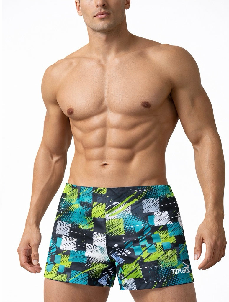 Track 3D Half Stretch Swim Shorts - Baba Saleh Sports Egypt | بابا صالح للأدوات الرياضية