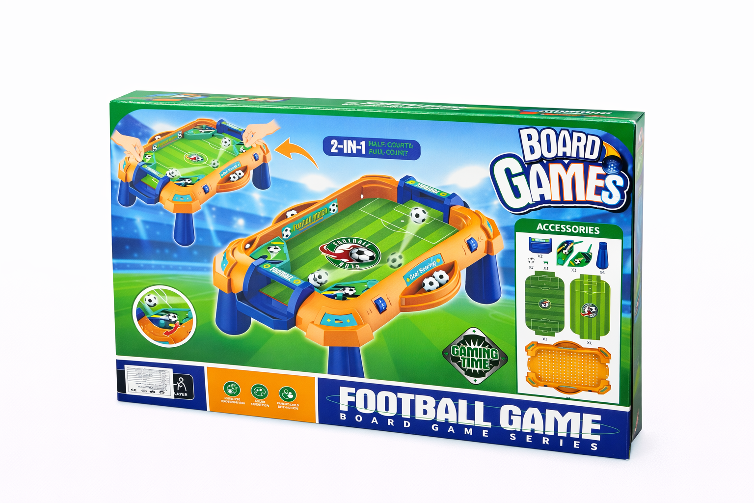 Football Game 2 in 1 - Baba Saleh Sports Egypt | بابا صالح للأدوات الرياضية