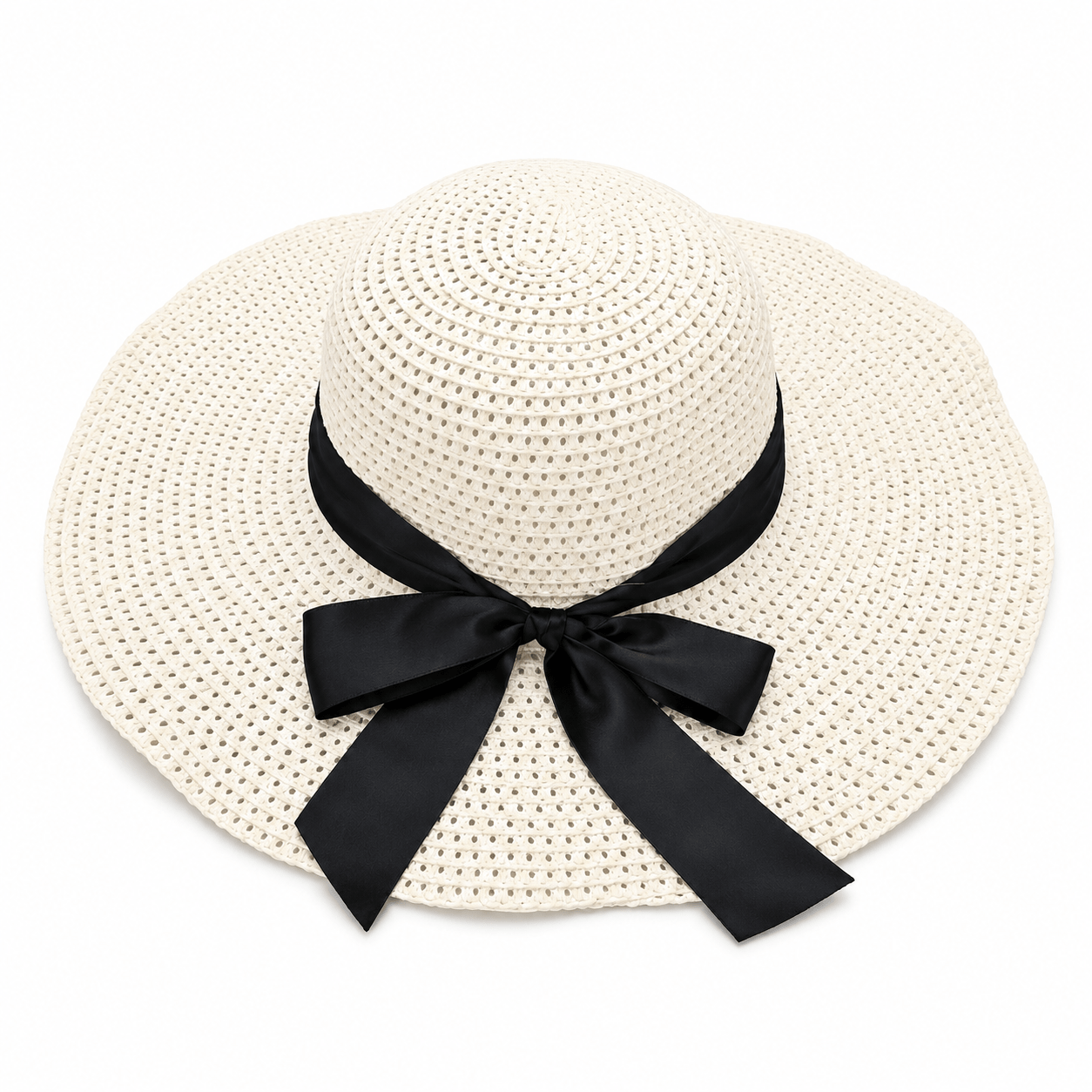 Women’s Beach Sun Hat with Bow - Baba Saleh Sports Egypt | بابا صالح للأدوات الرياضية