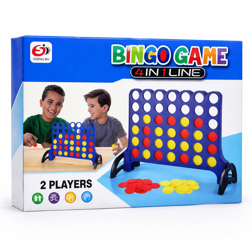 Bingo Game – 4 in 1 Line - Baba Saleh Sports Egypt | بابا صالح للأدوات الرياضية