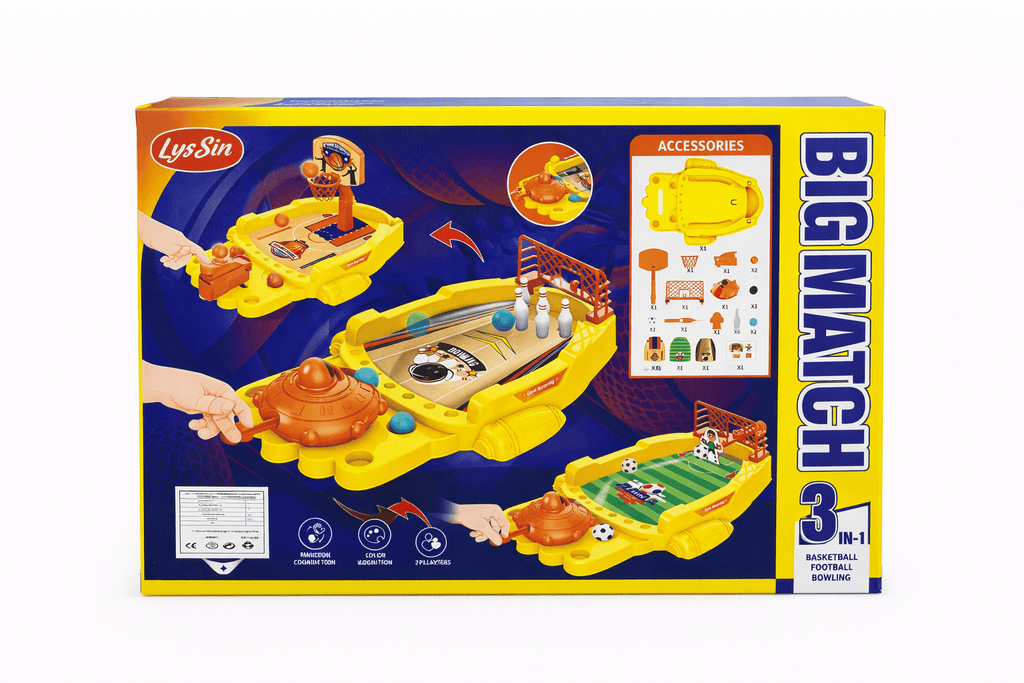 Basketball & Bowling Game 2 in 1 - Baba Saleh Sports Egypt | بابا صالح للأدوات الرياضية