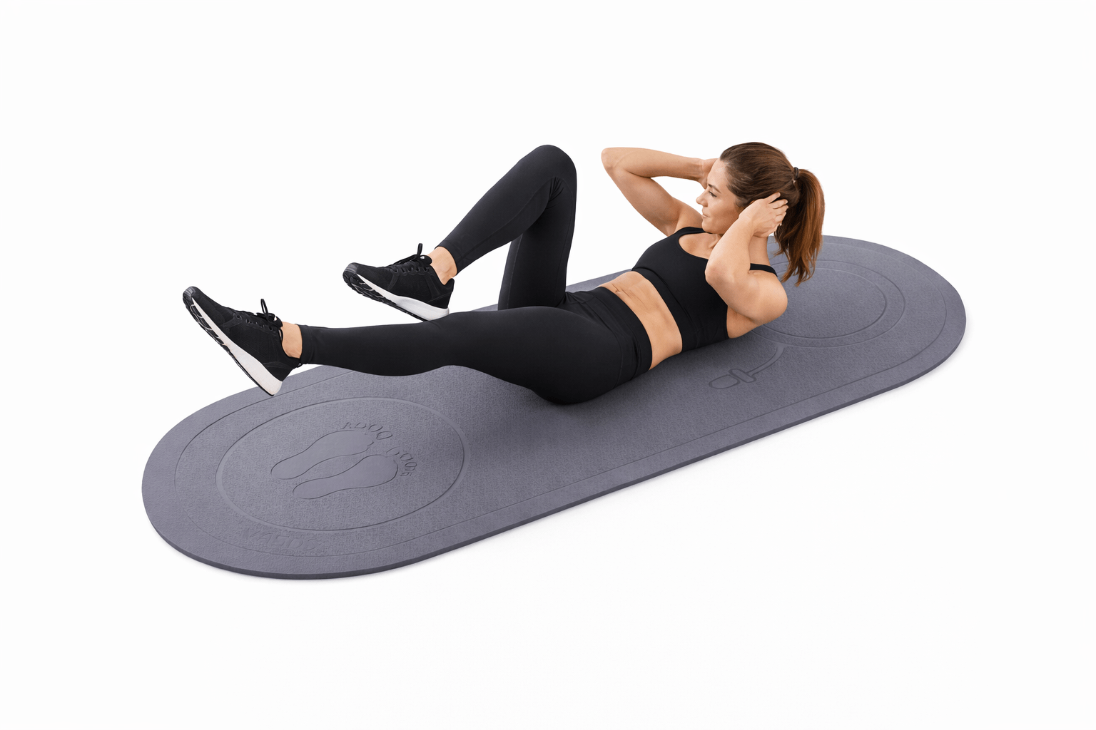 Curvy Exercise yoga Mat –12mm - Baba Saleh Sports Egypt | بابا صالح للأدوات الرياضية