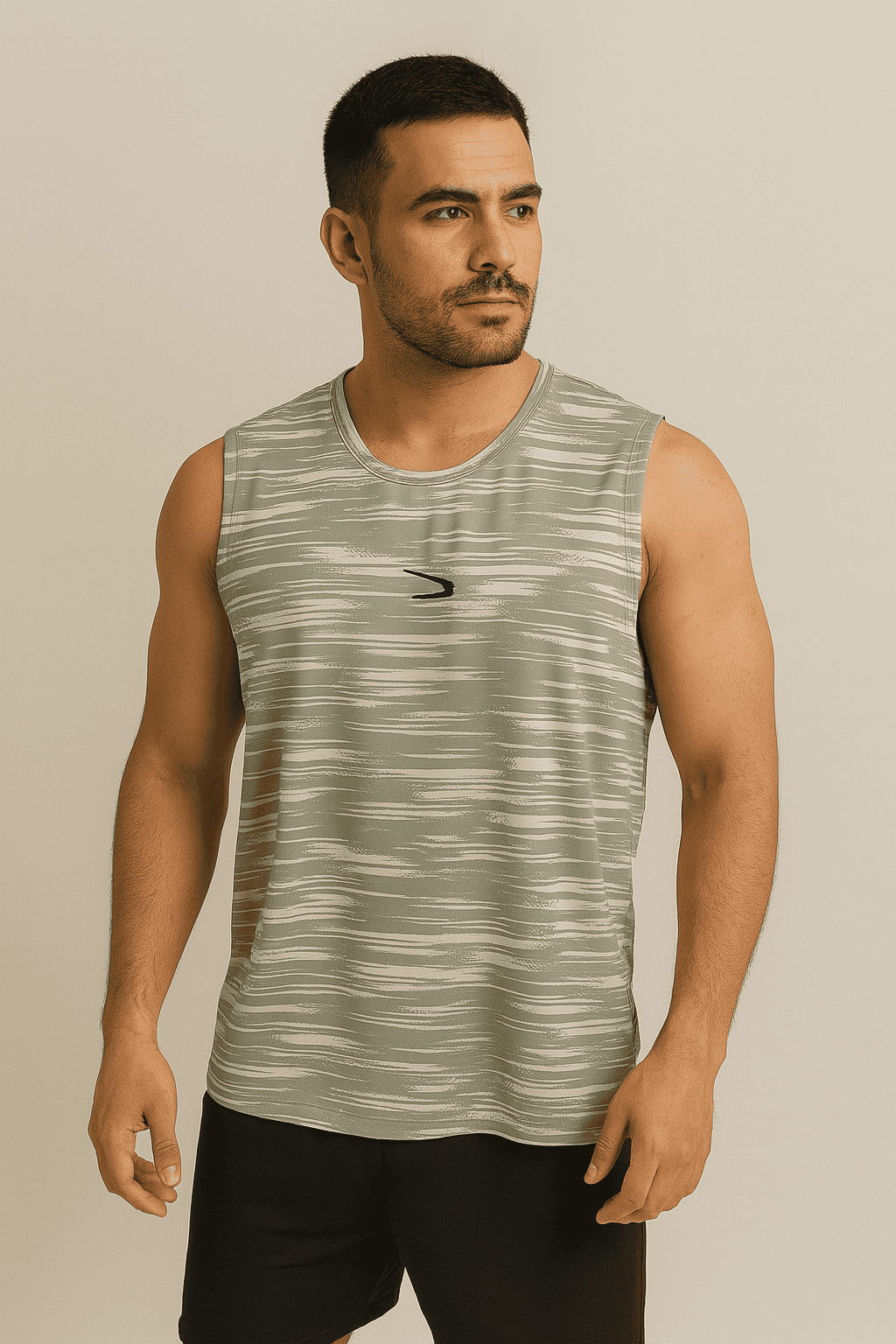 Men Sleeveless Shirt Track - Baba Saleh Sports Egypt | بابا صالح للأدوات الرياضية