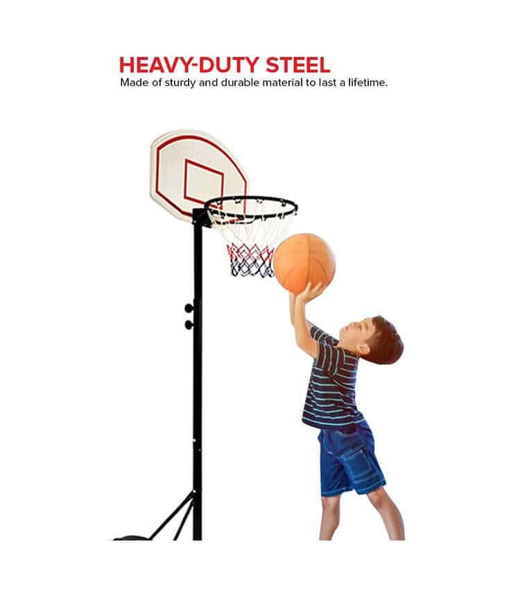 Kids' Basketball Stand, 2.5 Meters - Baba Saleh Sports Egypt | بابا صالح للأدوات الرياضية