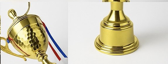 Golden trophy 49 cm - Baba Saleh Sports Egypt | بابا صالح للأدوات الرياضية