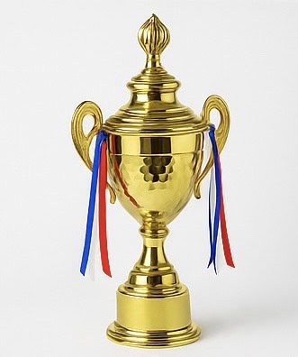 Golden trophy 49 cm - Baba Saleh Sports Egypt | بابا صالح للأدوات الرياضية