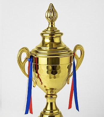 Golden trophy 49 cm - Baba Saleh Sports Egypt | بابا صالح للأدوات الرياضية