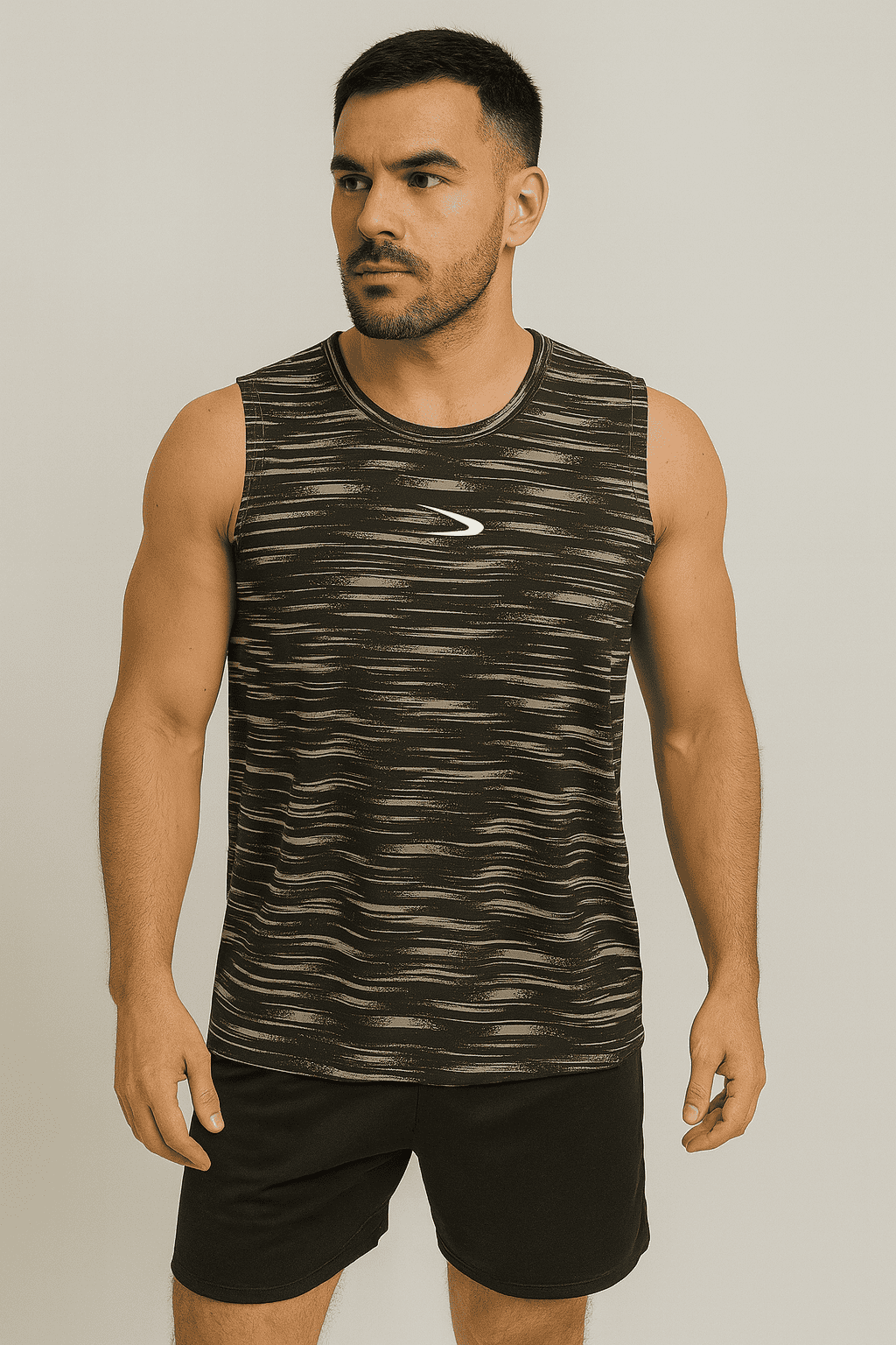 Men Sleeveless Shirt Track - Baba Saleh Sports Egypt | بابا صالح للأدوات الرياضية