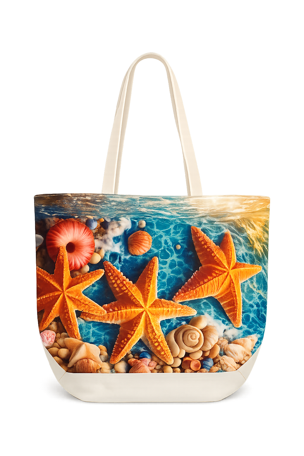 Women’s Printed Beach Bag - Baba Saleh Sports Egypt | بابا صالح للأدوات الرياضية