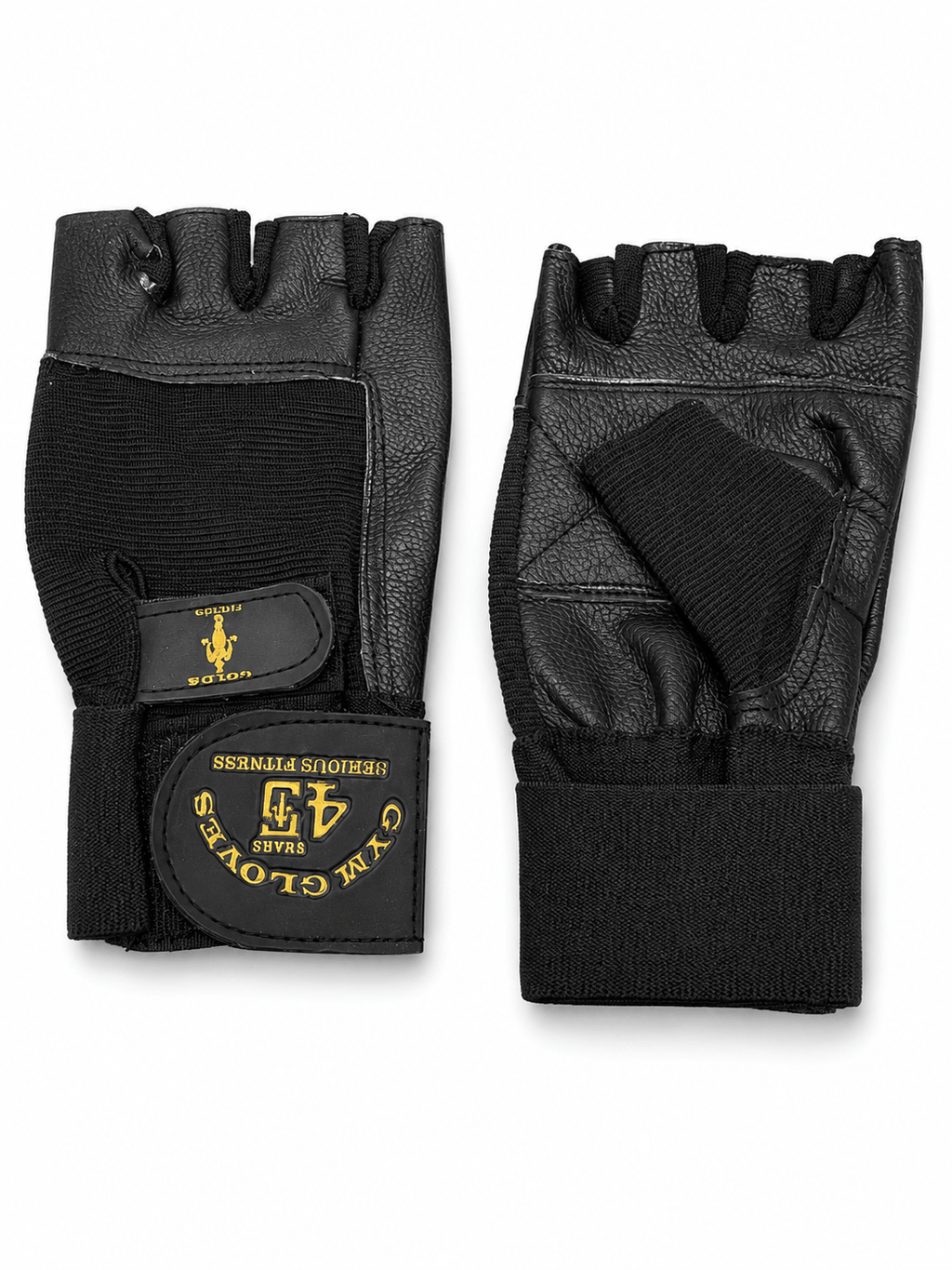 Half-Finger Gym Gloves - Baba Saleh Sports Egypt | بابا صالح للأدوات الرياضية