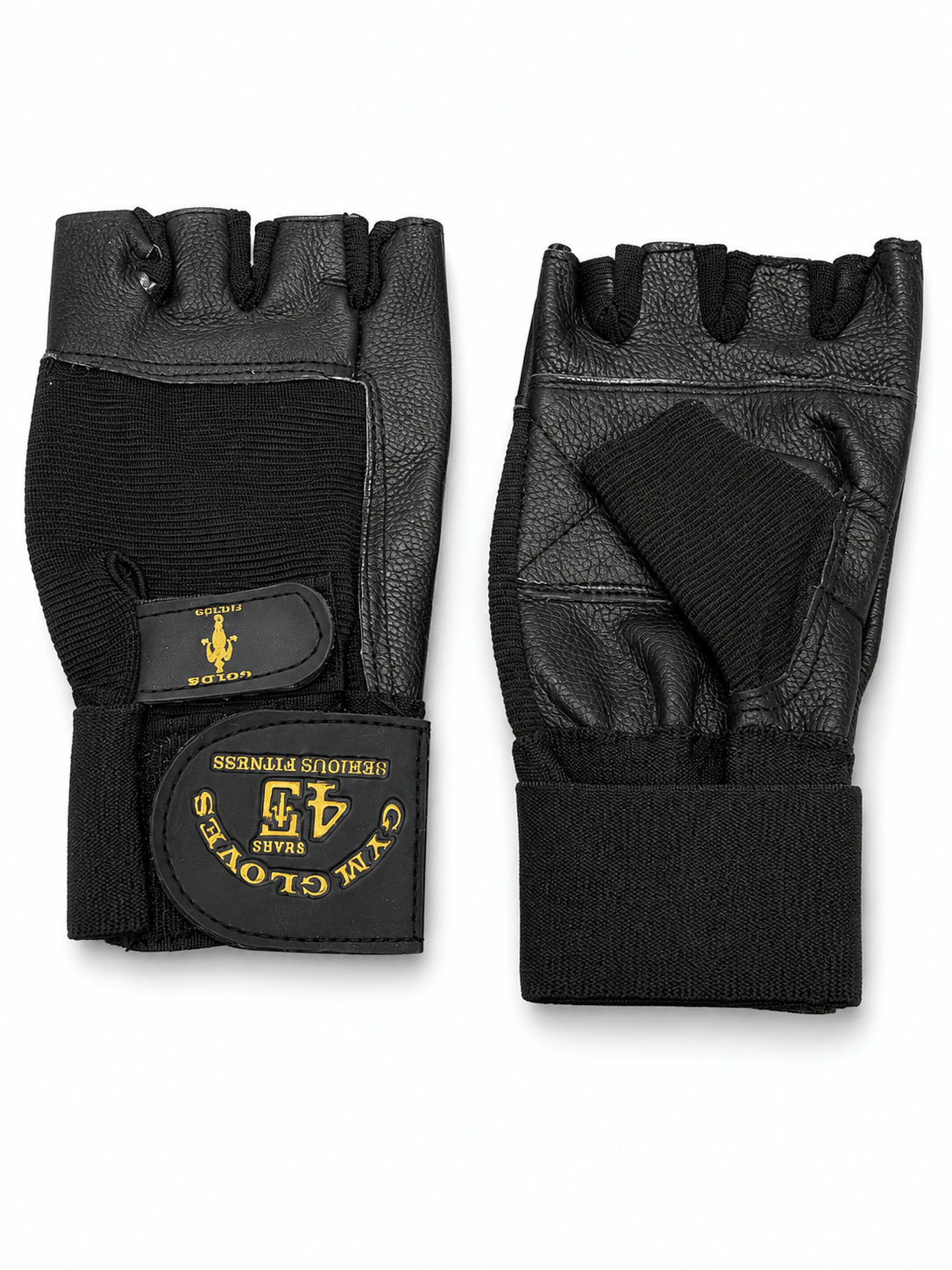 Half-Finger Gym Gloves - Baba Saleh Sports Egypt | بابا صالح للأدوات الرياضية
