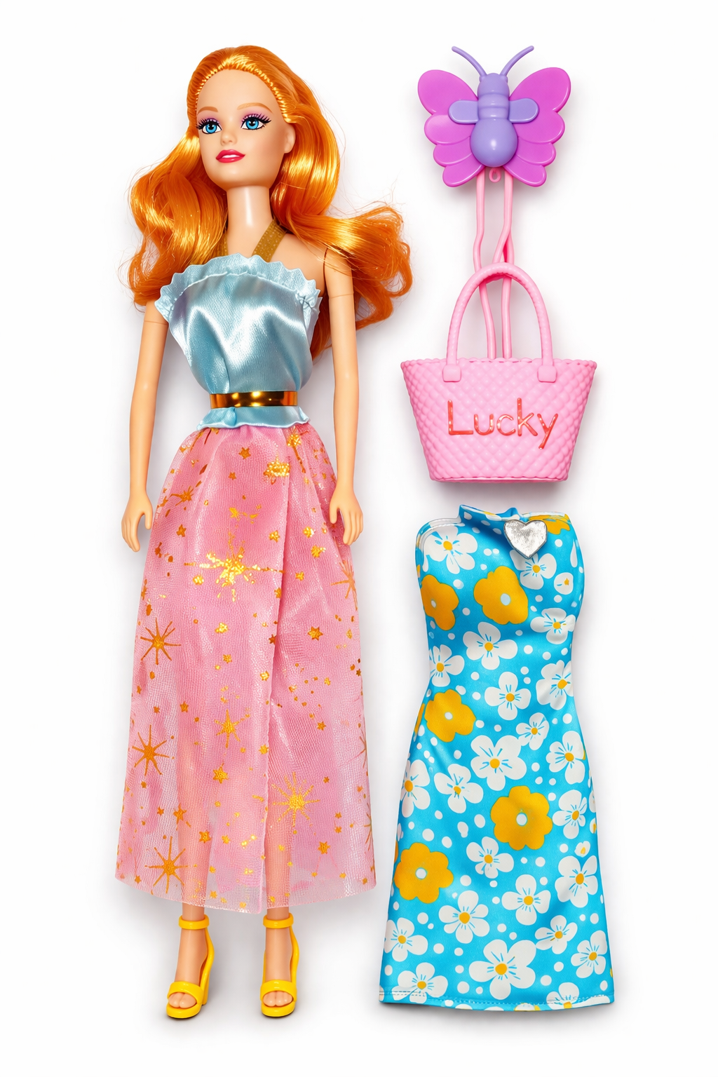 Doll with Accessories Set - Baba Saleh Sports Egypt | بابا صالح للأدوات الرياضية