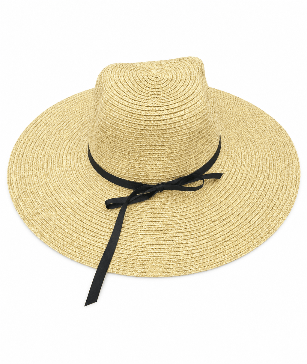 Women’s Beach Sun Hat with Mini Bow - Baba Saleh Sports Egypt | بابا صالح للأدوات الرياضية