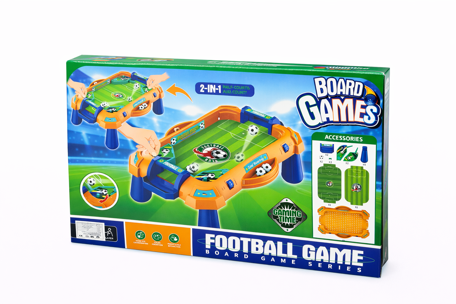 Football Game 2 in 1 - Baba Saleh Sports Egypt | بابا صالح للأدوات الرياضية