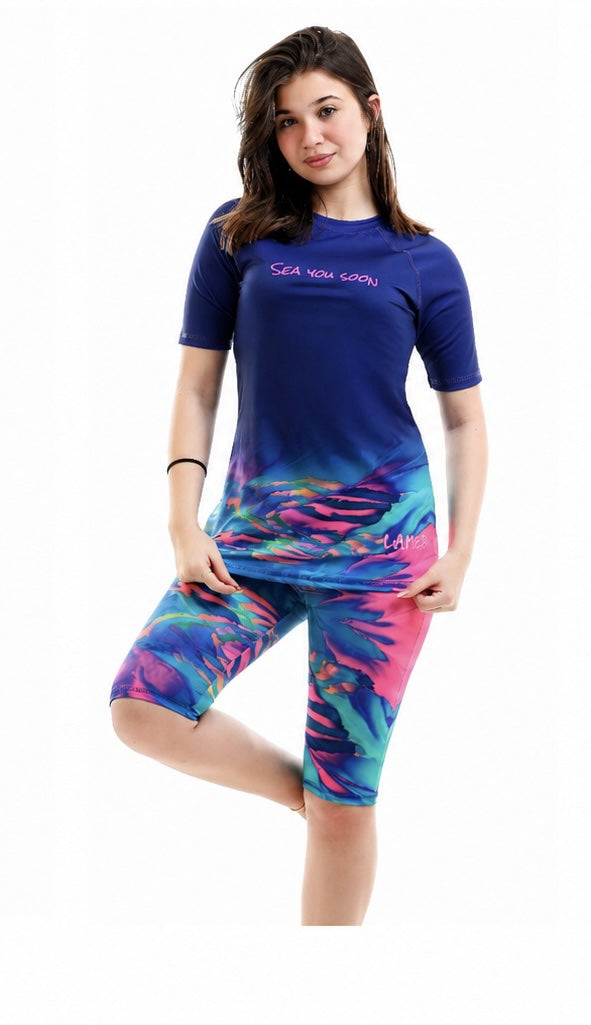 LA MER Girls Swimsuit Set - Baba Saleh Sports Egypt | بابا صالح للأدوات الرياضية