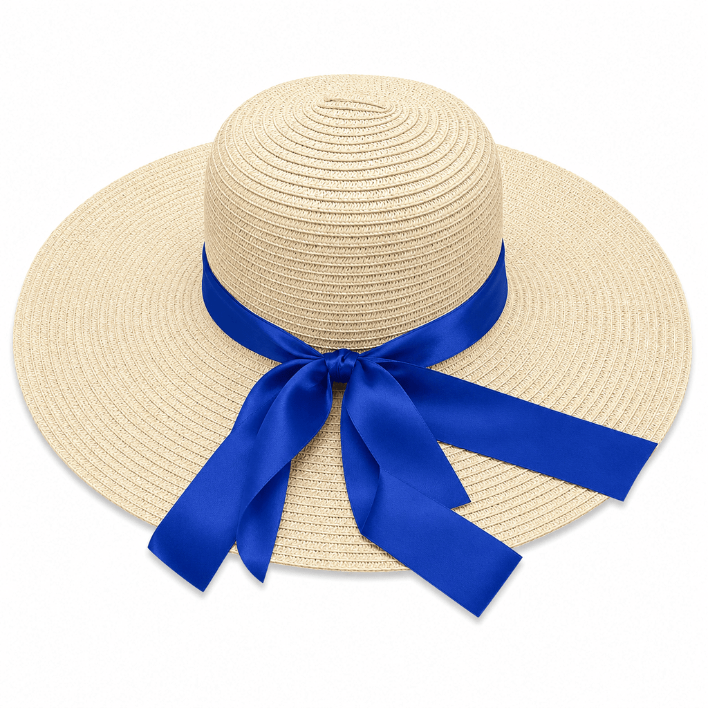 Women’s Beach Sun Hat with Bow - Baba Saleh Sports Egypt | بابا صالح للأدوات الرياضية