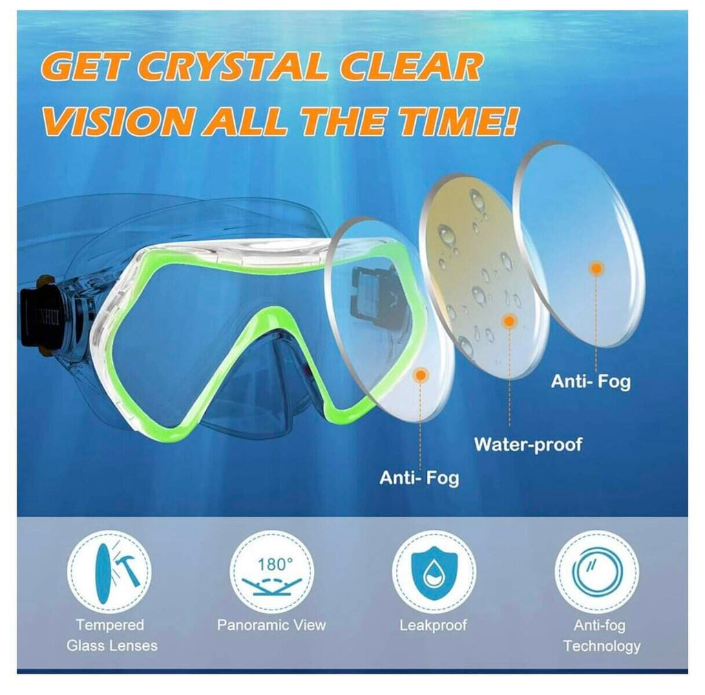 Track snorkeling set - Baba Saleh Sports Egypt | بابا صالح للأدوات الرياضية