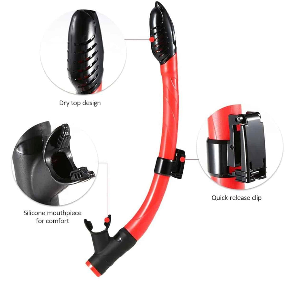 Track Silicone Snorkeling Set - Baba Saleh Sports Egypt | بابا صالح للأدوات الرياضية
