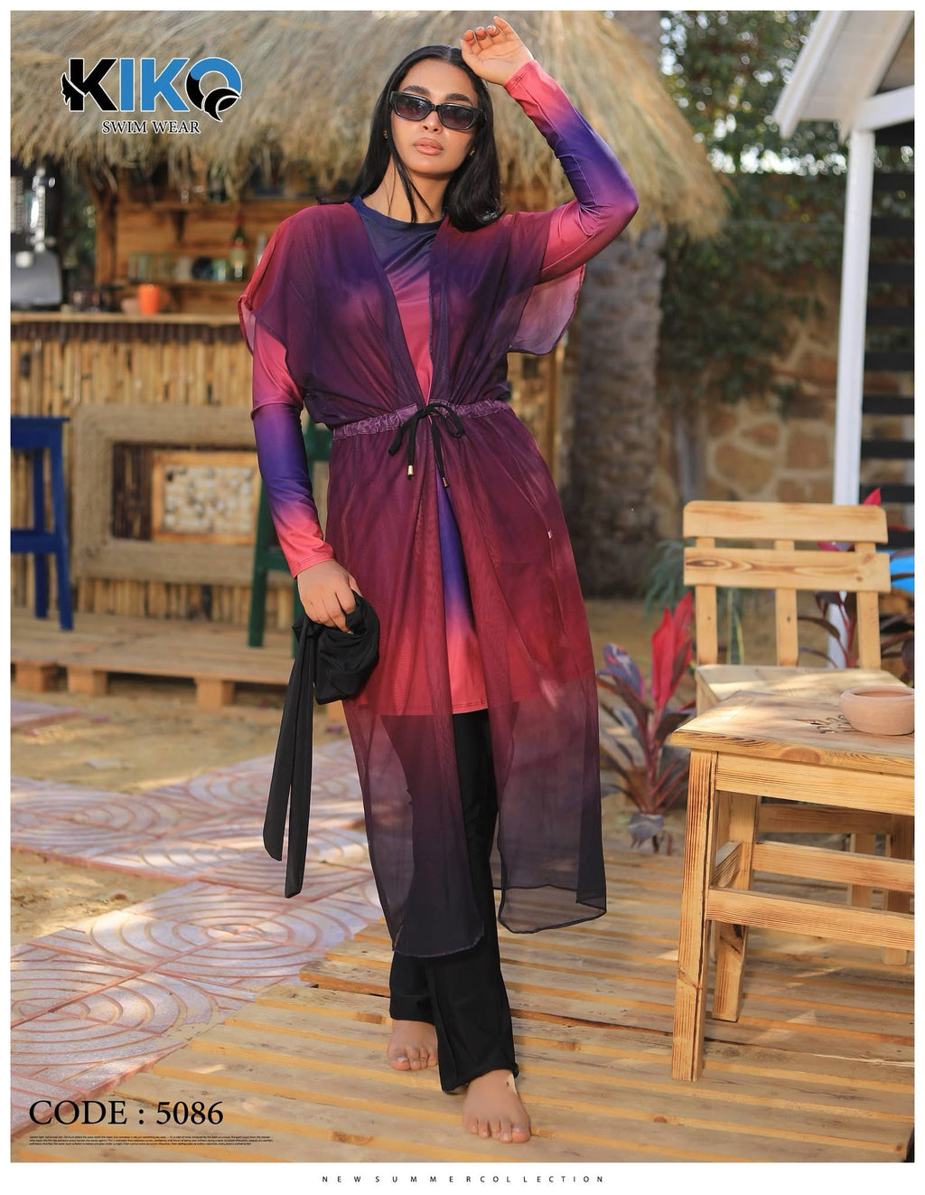 Modest Swimwear with Cardigan - Baba Saleh Sports Egypt | بابا صالح للأدوات الرياضية