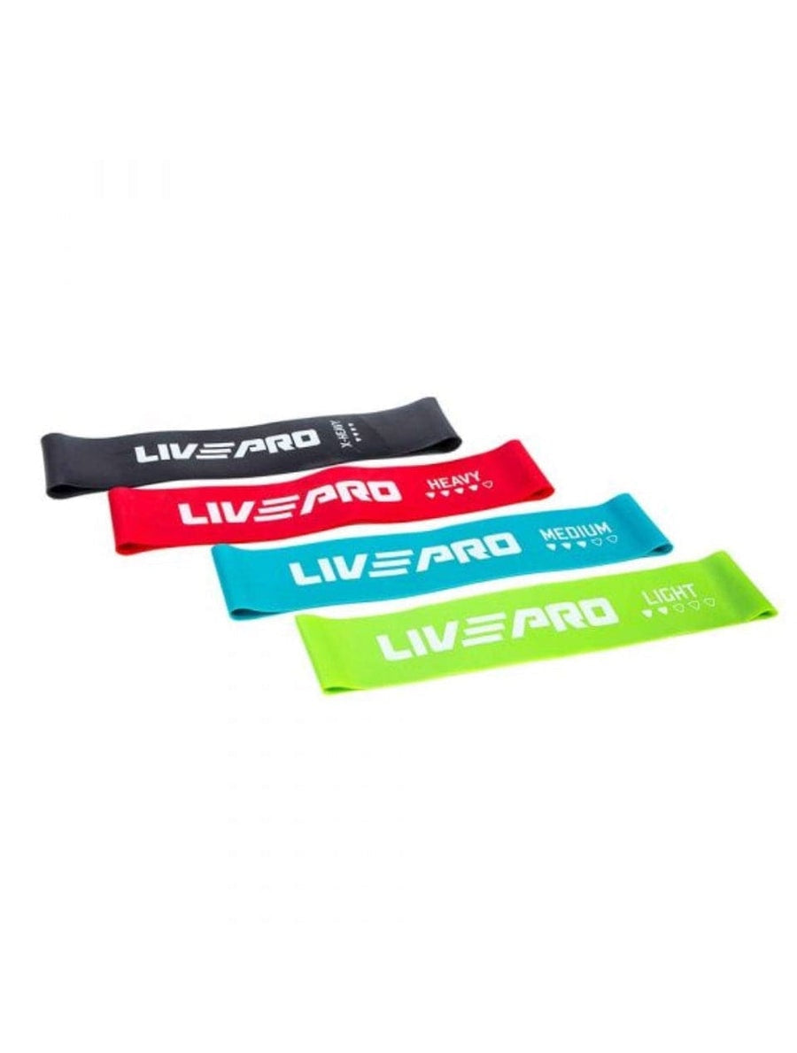 LIVEPRO Resistance Loop Band Set - Baba Saleh Sports Egypt | بابا صالح للأدوات الرياضية