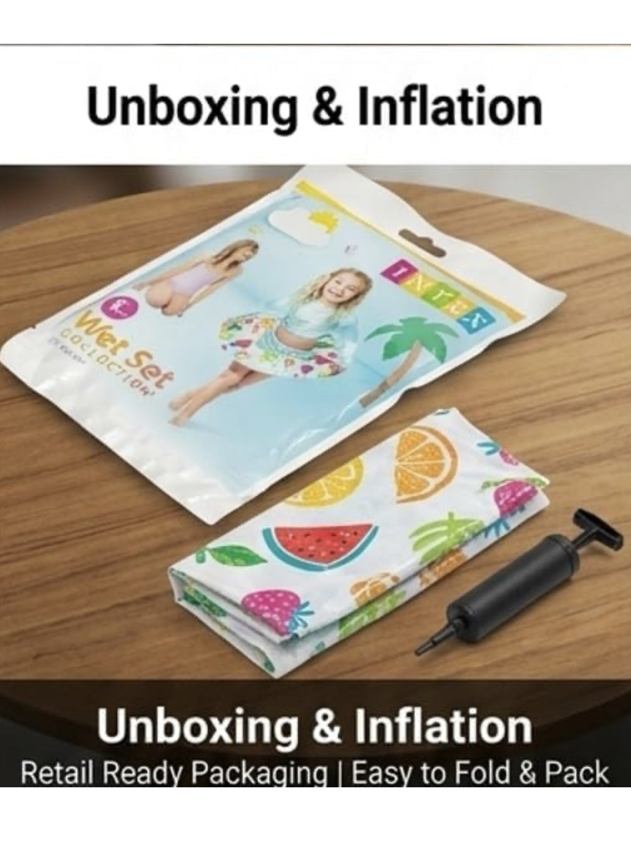 Kids Printed Swim Ring - Baba Saleh Sports Egypt | بابا صالح للأدوات الرياضية