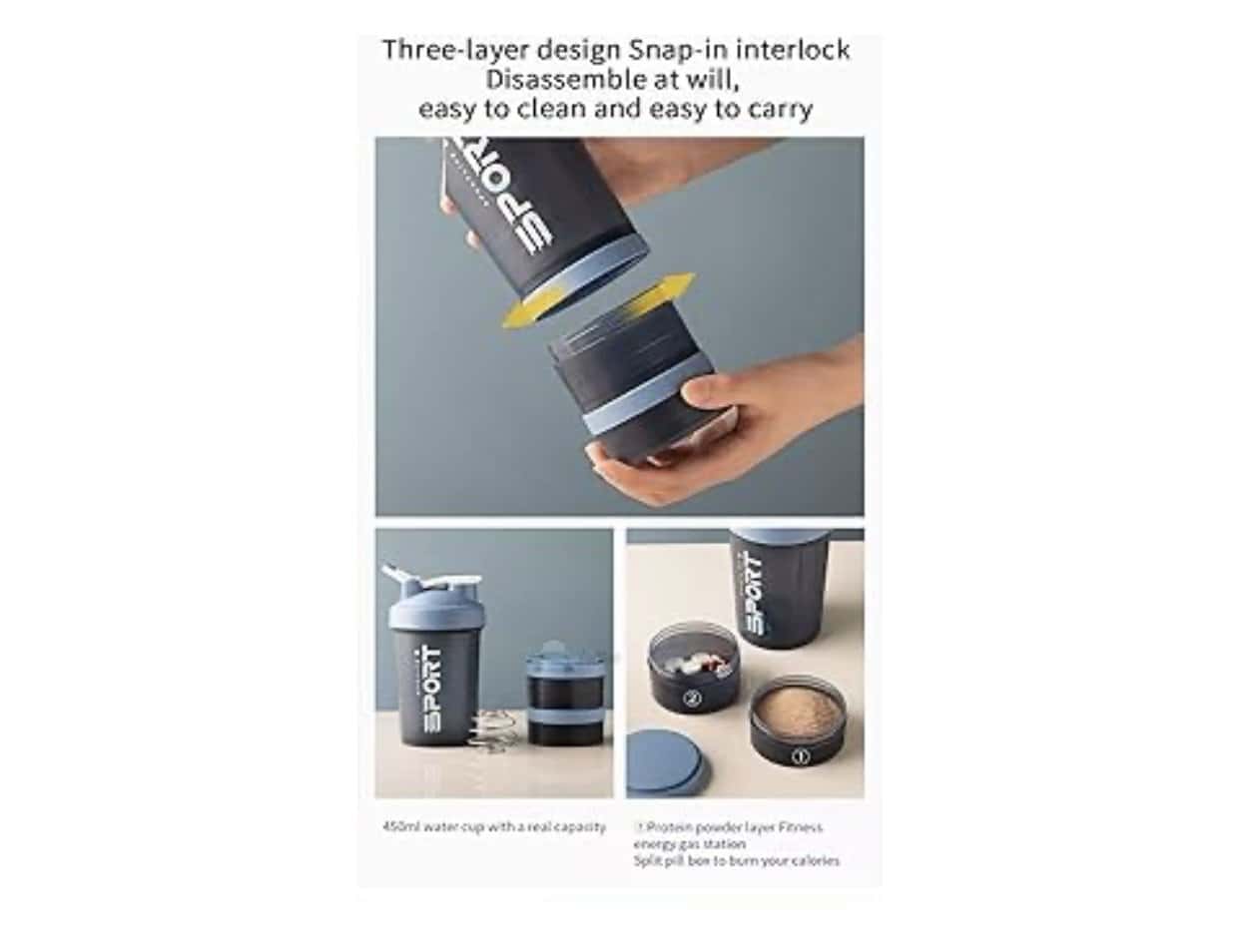 Sport life water bottle - Baba Saleh Sports Egypt | بابا صالح للأدوات الرياضية