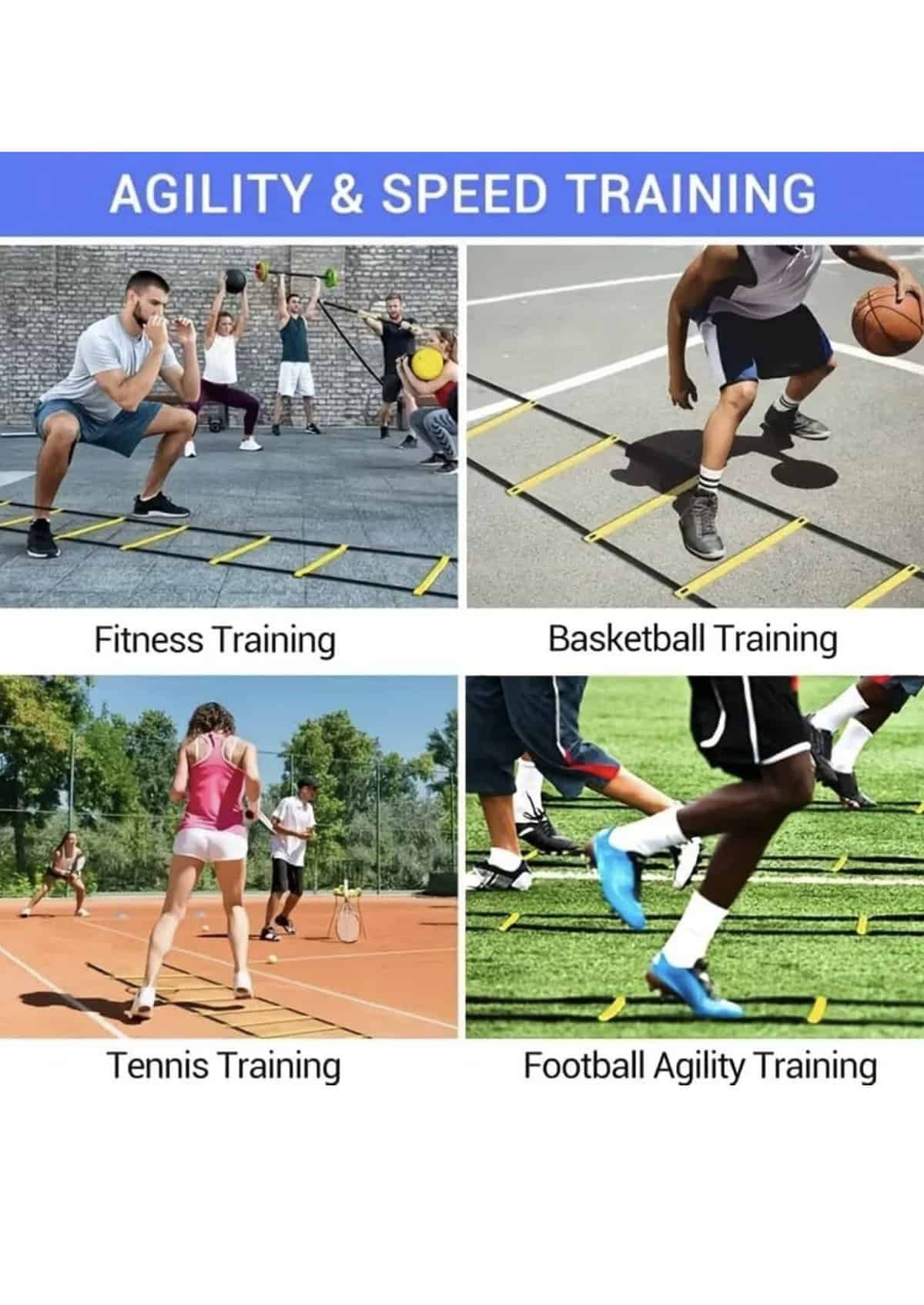 Ground training ladder - Baba Saleh Sports Egypt | بابا صالح للأدوات الرياضية