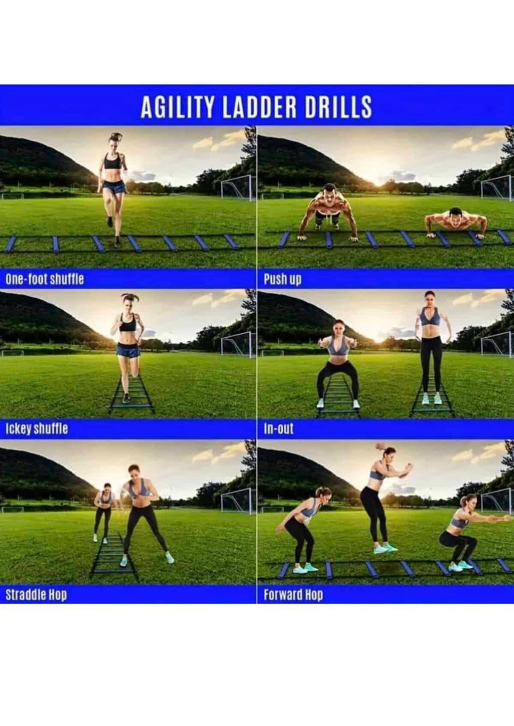 Ground training ladder - Baba Saleh Sports Egypt | بابا صالح للأدوات الرياضية