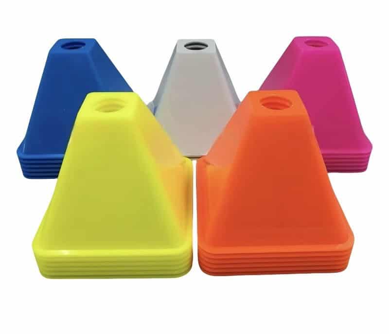 Square agility cones - Baba Saleh Sports Egypt | بابا صالح للأدوات الرياضية