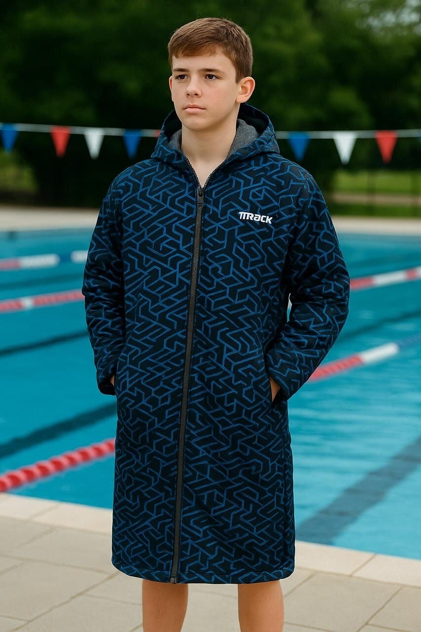 Track swimming robe - Baba Saleh Sports Egypt | بابا صالح للأدوات الرياضية