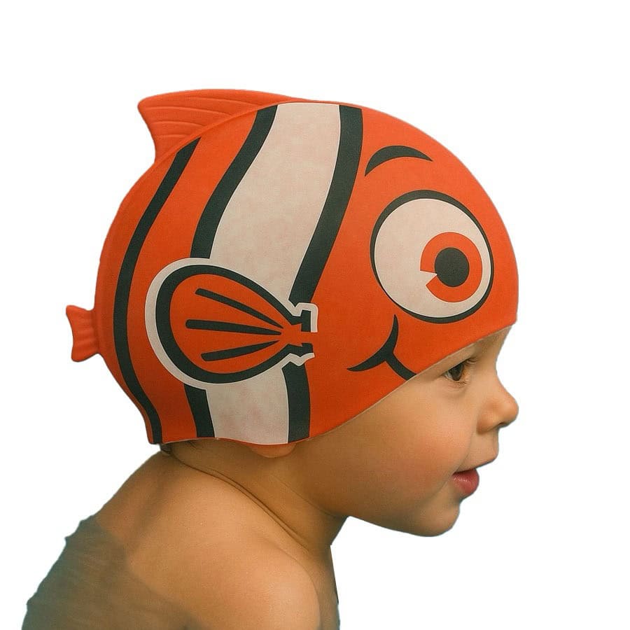 Fun Cartoon Animal Swim Cap - Baba Saleh Sports Egypt | بابا صالح للأدوات الرياضية