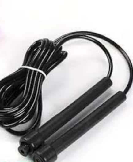 Individual skipping rope - Black - Baba Saleh Sports Egypt | بابا صالح للأدوات الرياضية