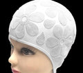 Track Swimming Cap White - Baba Saleh Sports Egypt | بابا صالح للأدوات الرياضية