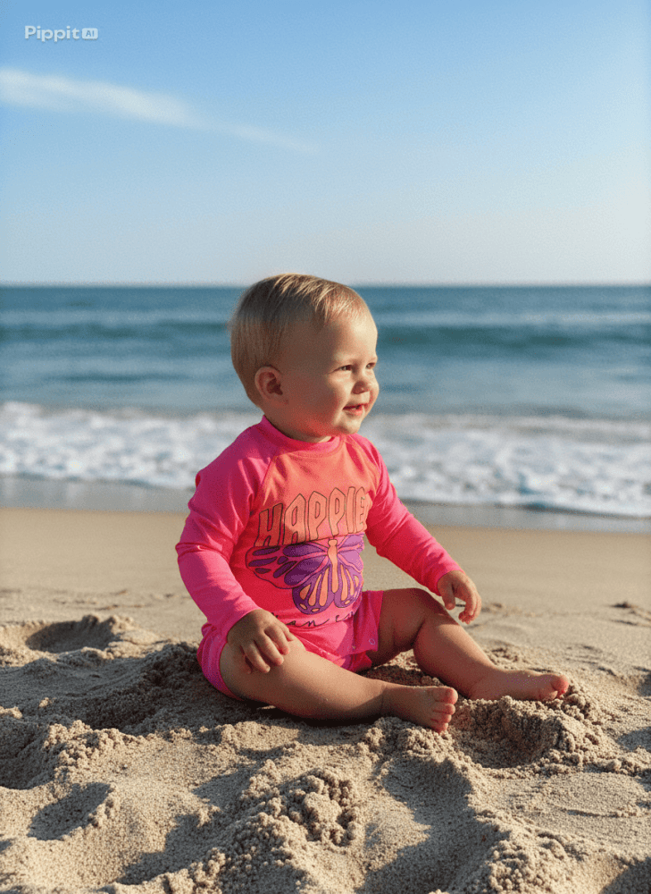 Baby Long Sleeve Swimsuit - Baba Saleh Sports Egypt | بابا صالح للأدوات الرياضية