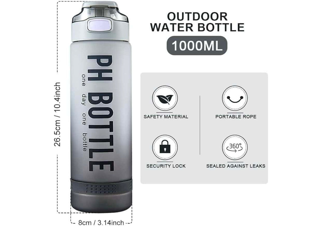 Ph water bottle - Baba Saleh Sports Egypt | بابا صالح للأدوات الرياضية