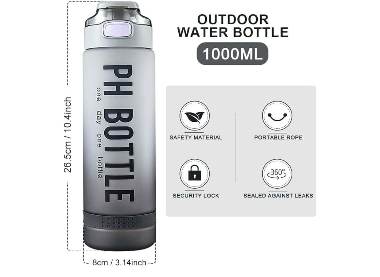 Ph water bottle - Baba Saleh Sports Egypt | بابا صالح للأدوات الرياضية