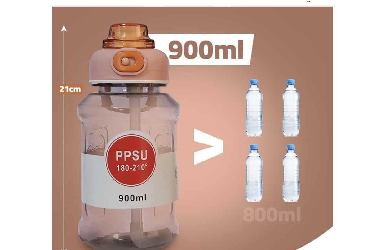 Ppsu water bottle - Baba Saleh Sports Egypt | بابا صالح للأدوات الرياضية