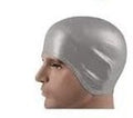 Cobra Ear-Shaped Swimming Cap - Gray - Baba Saleh Sports Egypt | بابا صالح للأدوات الرياضية