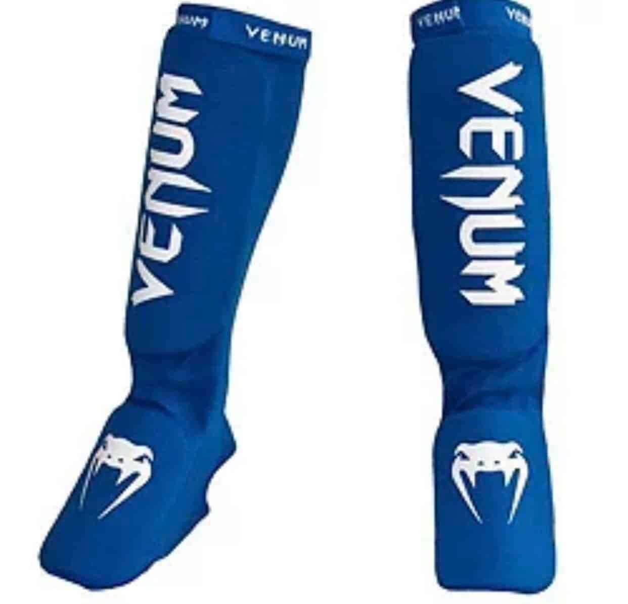 Imported Venum Shin Guards - Blue - Baba Saleh Sports Egypt | بابا صالح للأدوات الرياضية