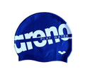 Arena Plain Swimming Cap - Blue - Baba Saleh Sports Egypt | بابا صالح للأدوات الرياضية