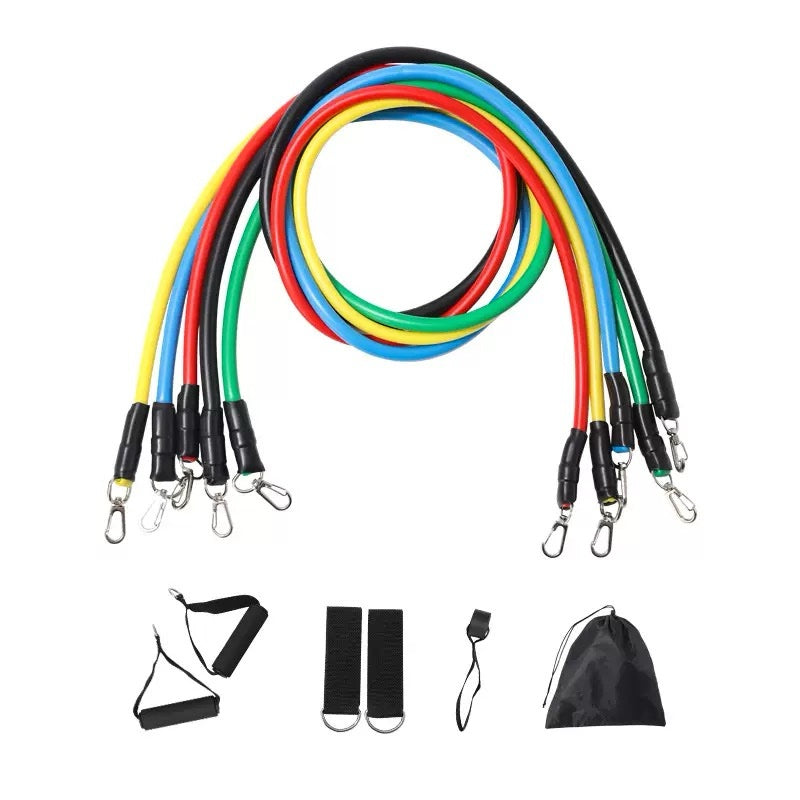 Resistance Bands Set - Baba Saleh Sports Egypt | بابا صالح للأدوات الرياضية