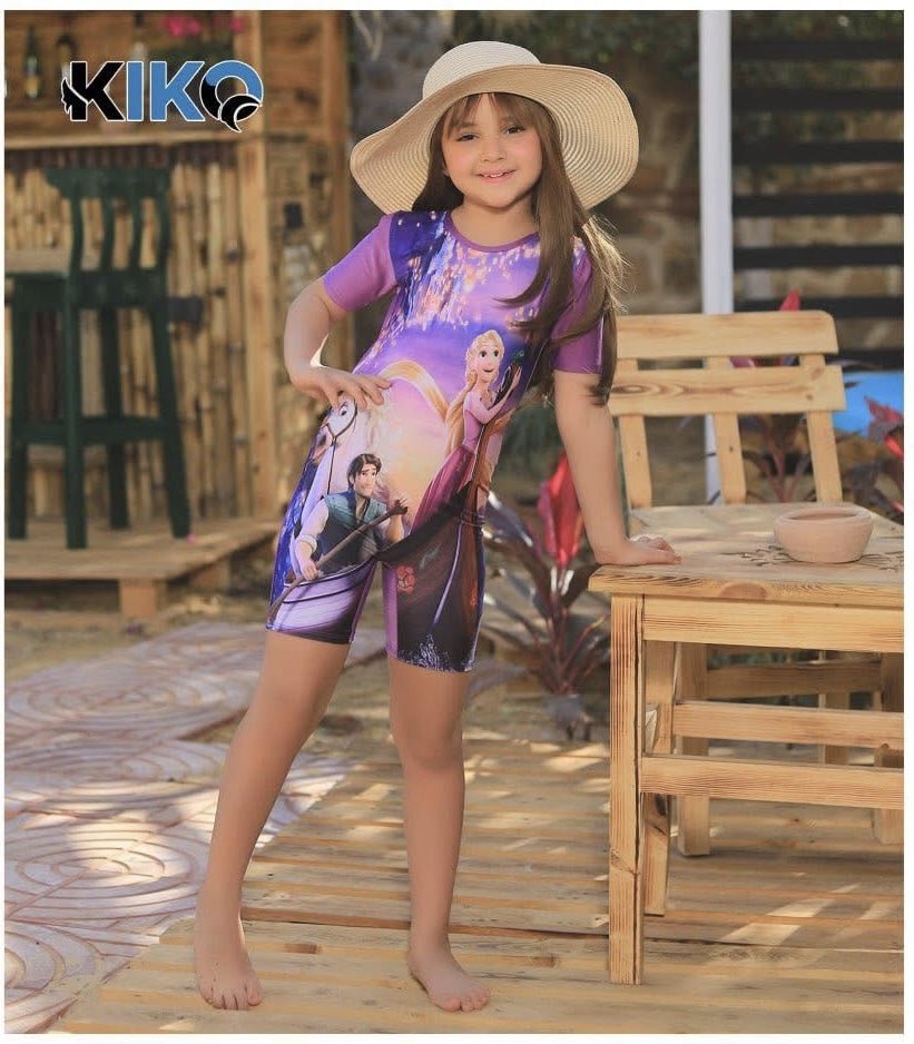 KIKO Disney Short Sleeve Swimsuit - Baba Saleh Sports Egypt | بابا صالح للأدوات الرياضية
