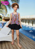 LAMER Girls Swimsuit Strap & Skirt - Baba Saleh Sports Egypt | بابا صالح للأدوات الرياضية
