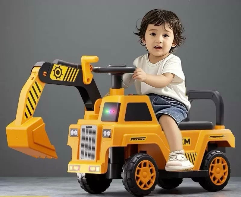 Kids Excavator Ride-On Car - Baba Saleh Sports Egypt | بابا صالح للأدوات الرياضية
